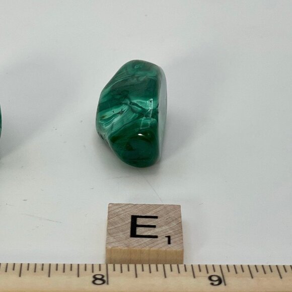 Malachite, Polished, Tumbled Stone, AAA Quality, From The Congo, 1 Per Order - Picture 10 of 10